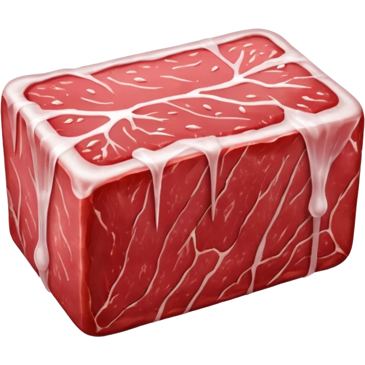 frozen meat 

 emoji