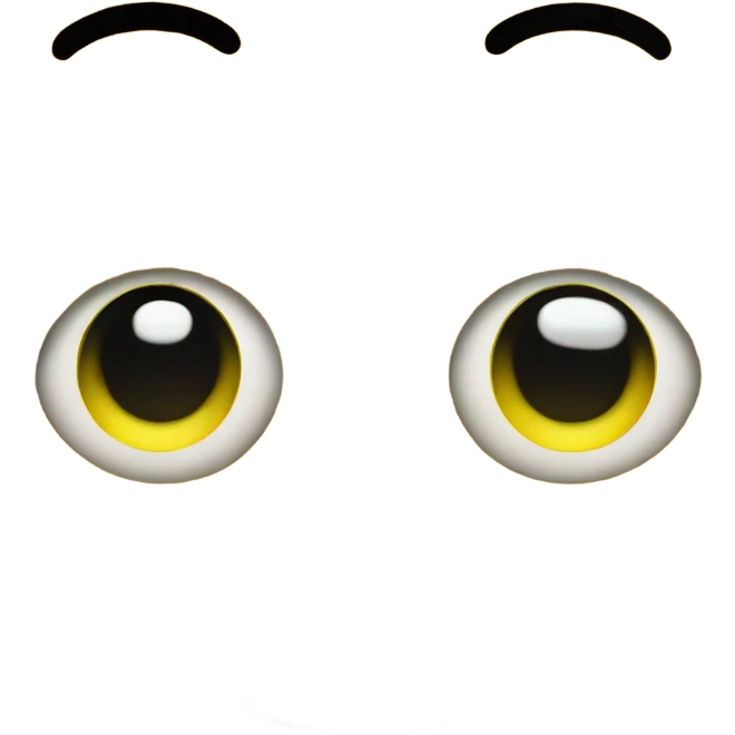 yellow face emoji with stars eyes emoji