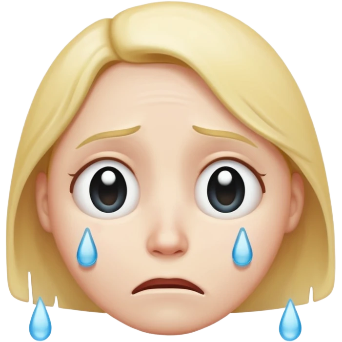 sob emoji but really uncanny emoji