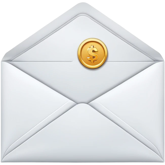 salary envelope emoji