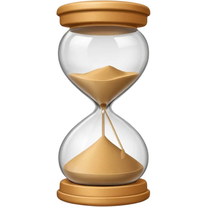 icon sand time unicolor  emoji