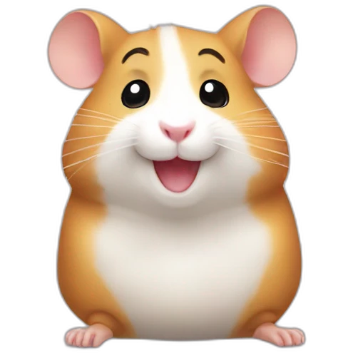 smiling-hamster emoji