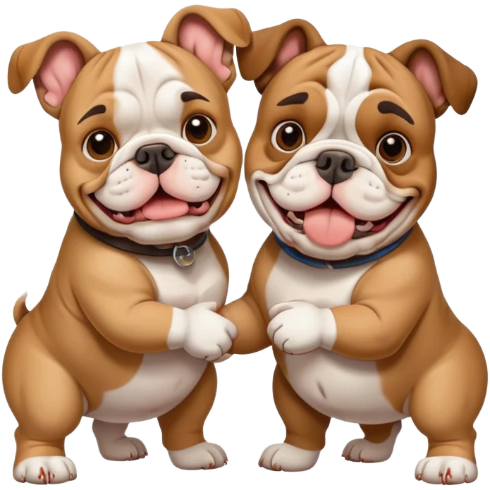 Bulldogs handshake emoji