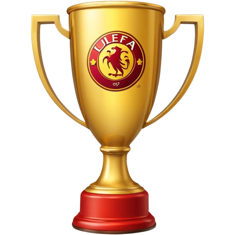 Galatasaray ın aldıgı uefa kupası emoji