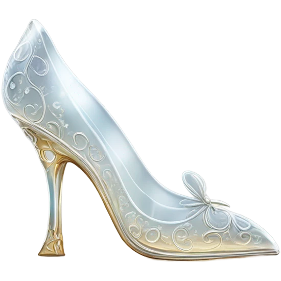 cinderella glass slipper emoji