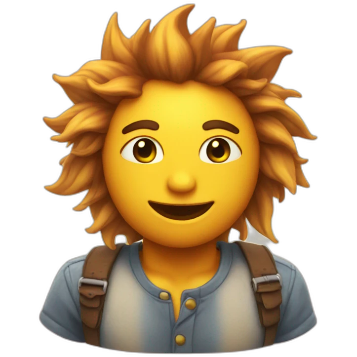 sun kissed  emoji