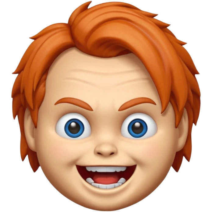 Un emojin de chuky emoji