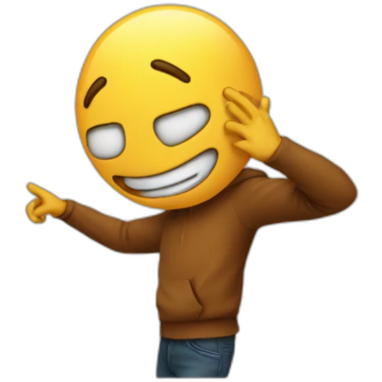 Emoji dab emoji