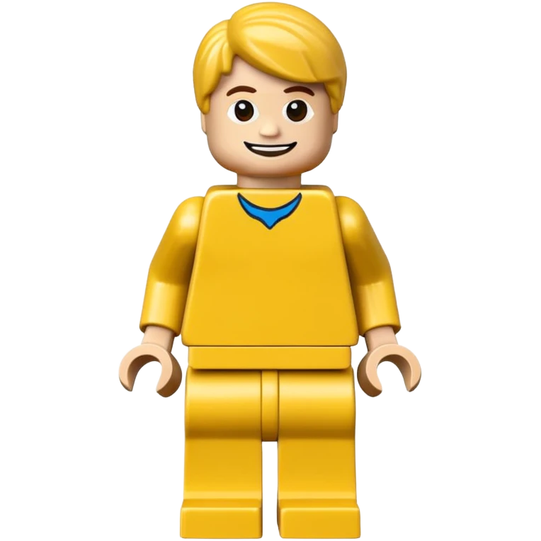 Boneco de Lego emoji