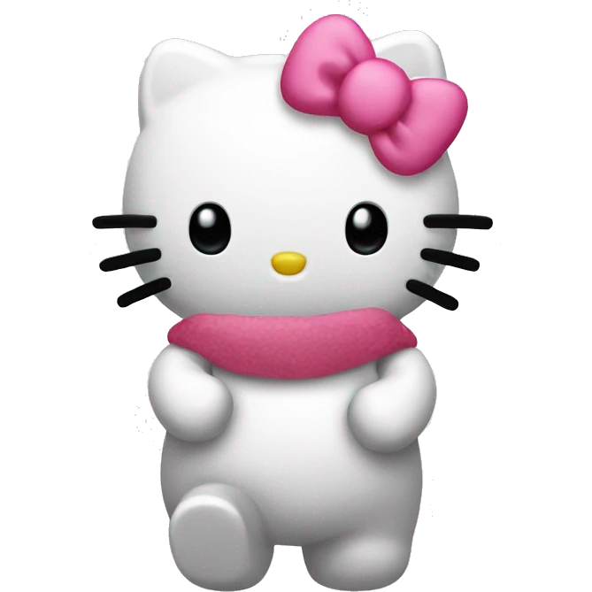 Hello kitty emoji