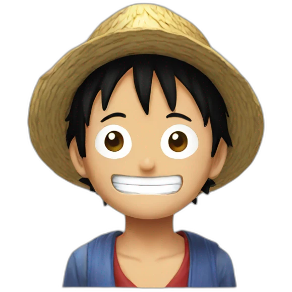 Luffy emoji