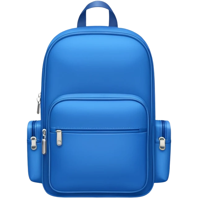 blue school bag emoji
