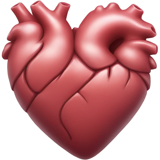Real heart emoji