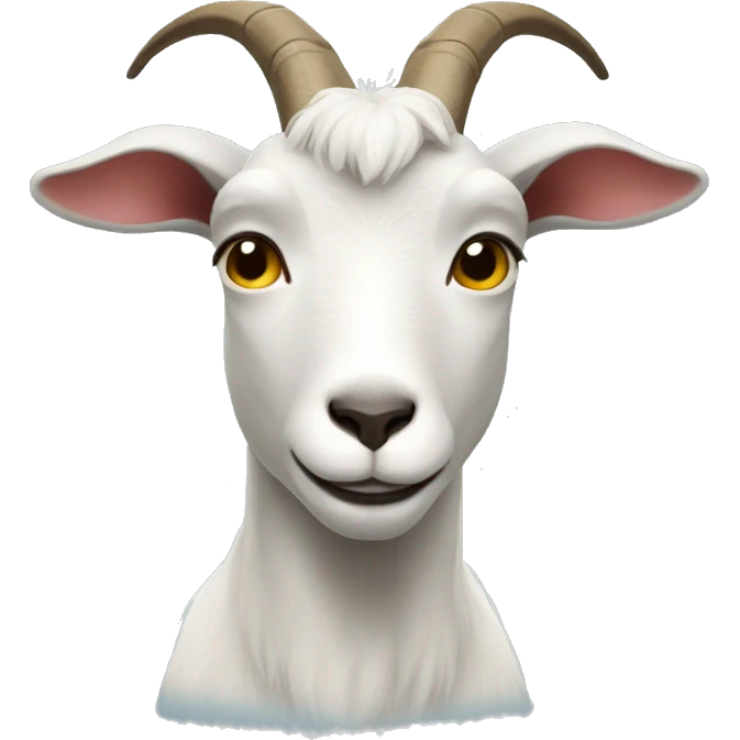 goat with visual impairment emoji