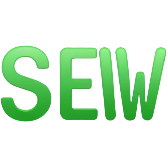 Text "SFW" with a green typography emoji