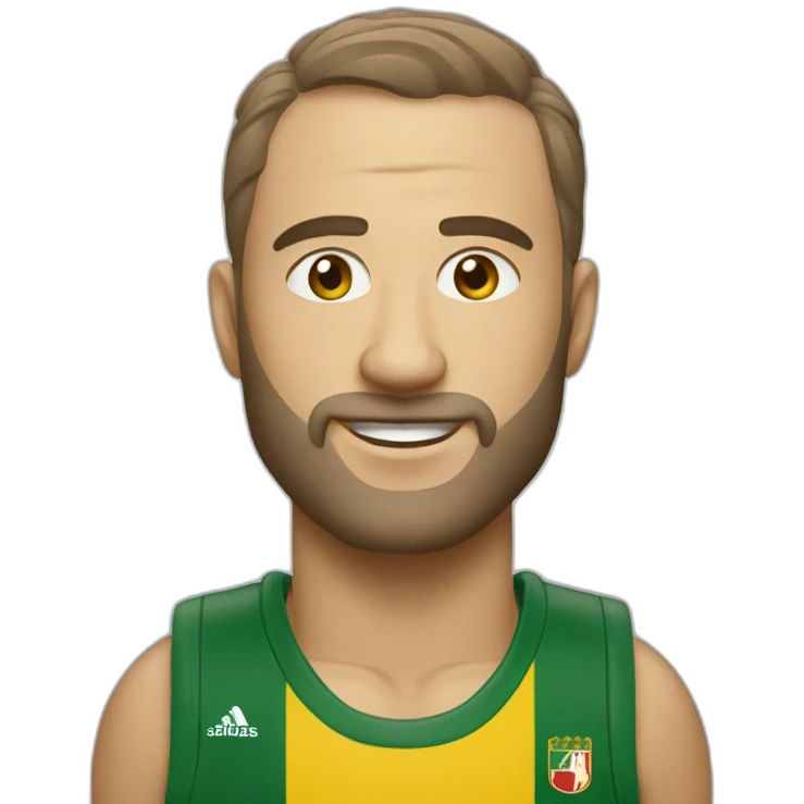 proud lithuanian basketball fan emoji