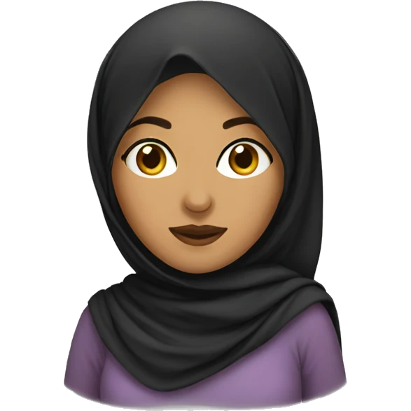 An arabic women emoji