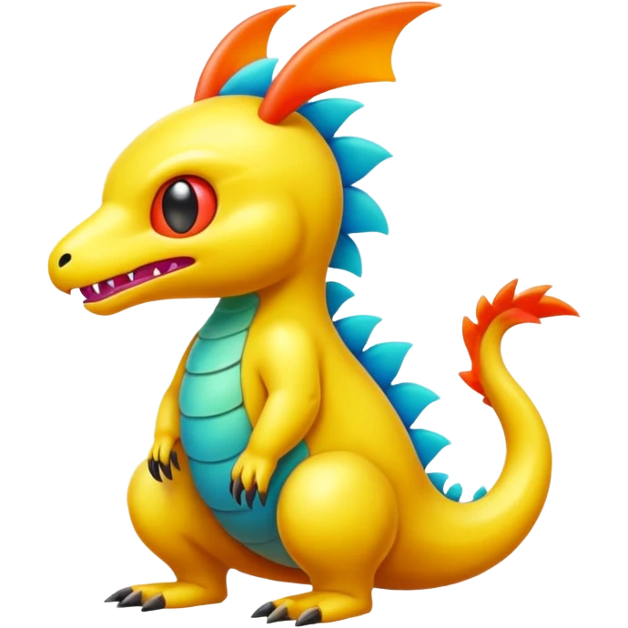 retro-Fakémon-hybrid-creature (full body)  emoji