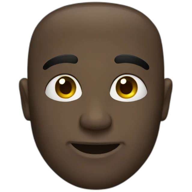 Tête  emoji
