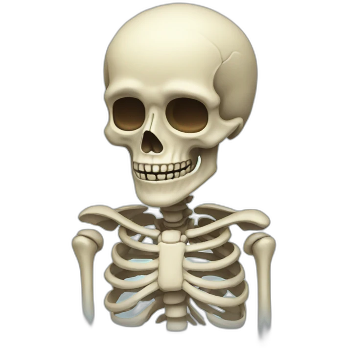 skeleton figure emoji
