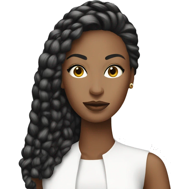 White Vogue magazine  emoji