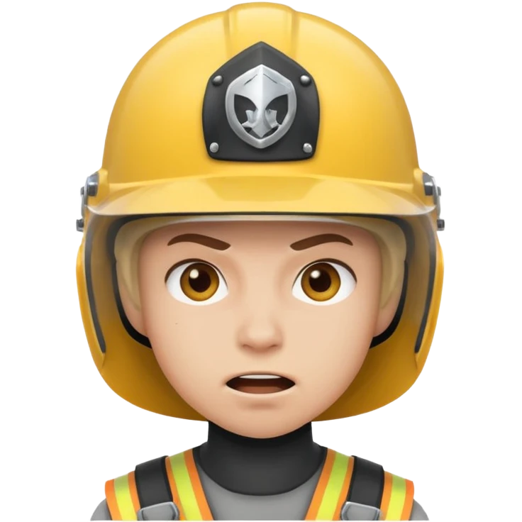 Roller agressif emoji