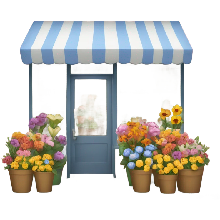 flowers shop emoji