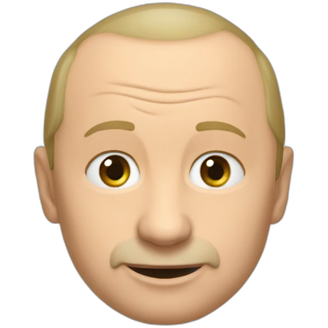Putin comendo uma berinjela emoji