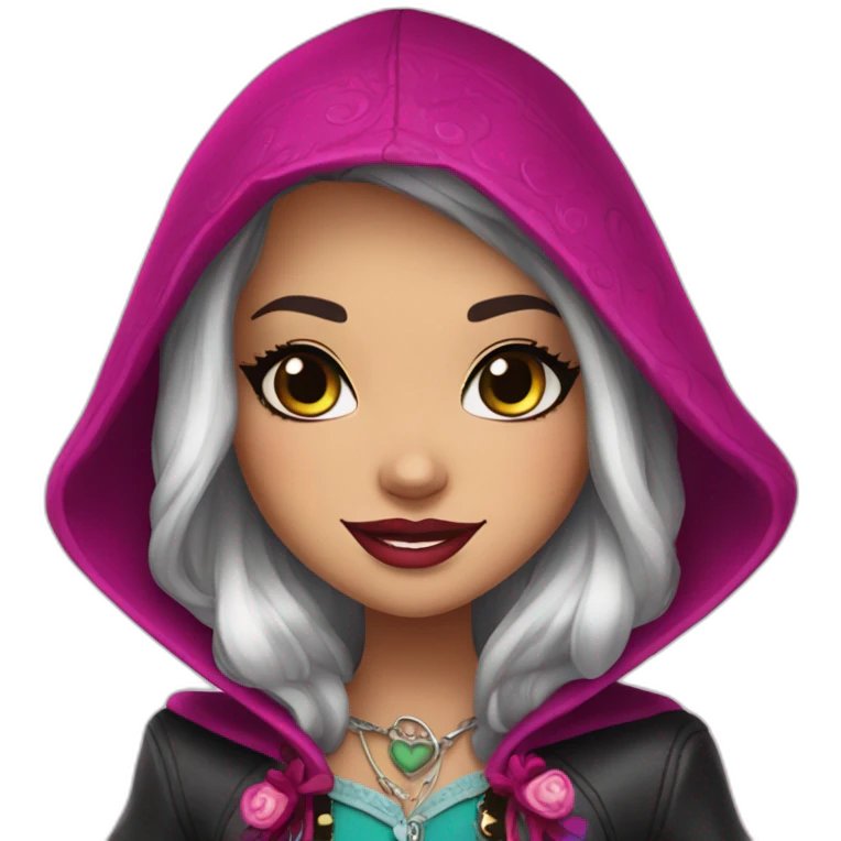 Cerise Hood from ever after high emoji
