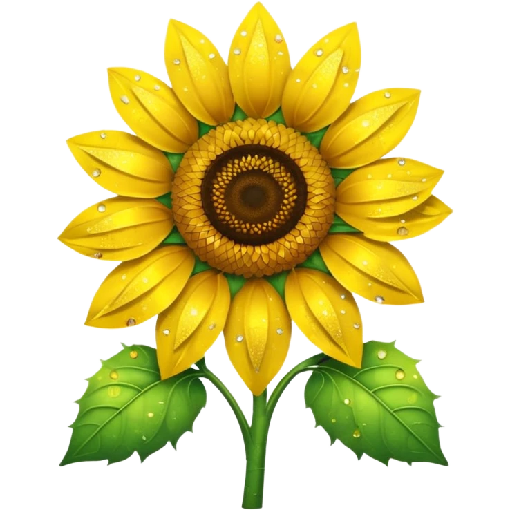Sparkle Sunflower emoji