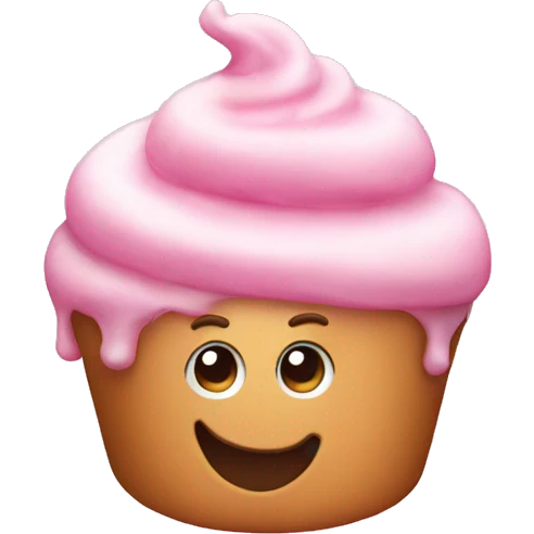 pink cinnabon emoji