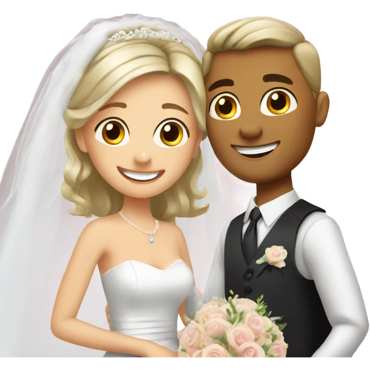 Happy wedding day emoji