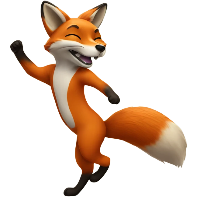 fox dancing emoji
