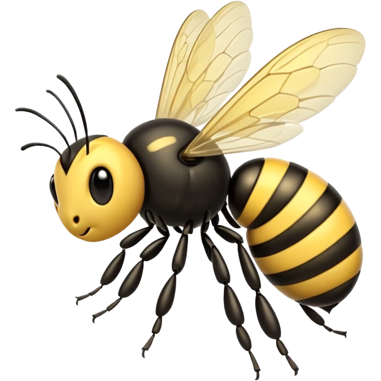 bee flying emoji