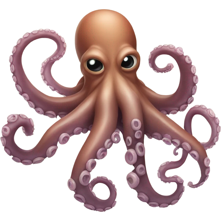 Octopus holding hands emoji