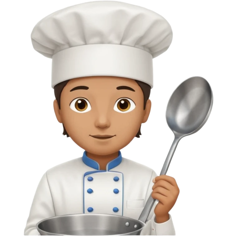 chef holding pan emoji