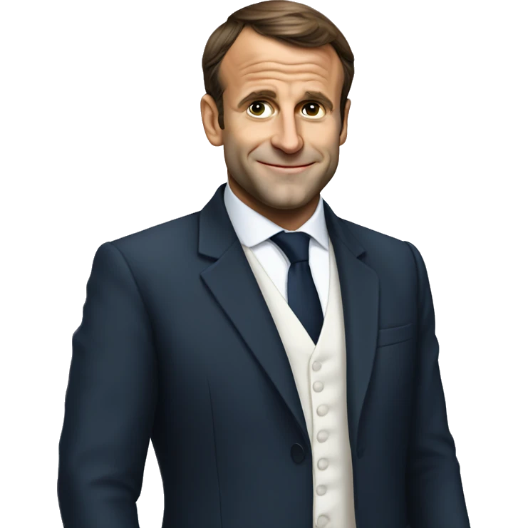 Emanuel Macron  emoji