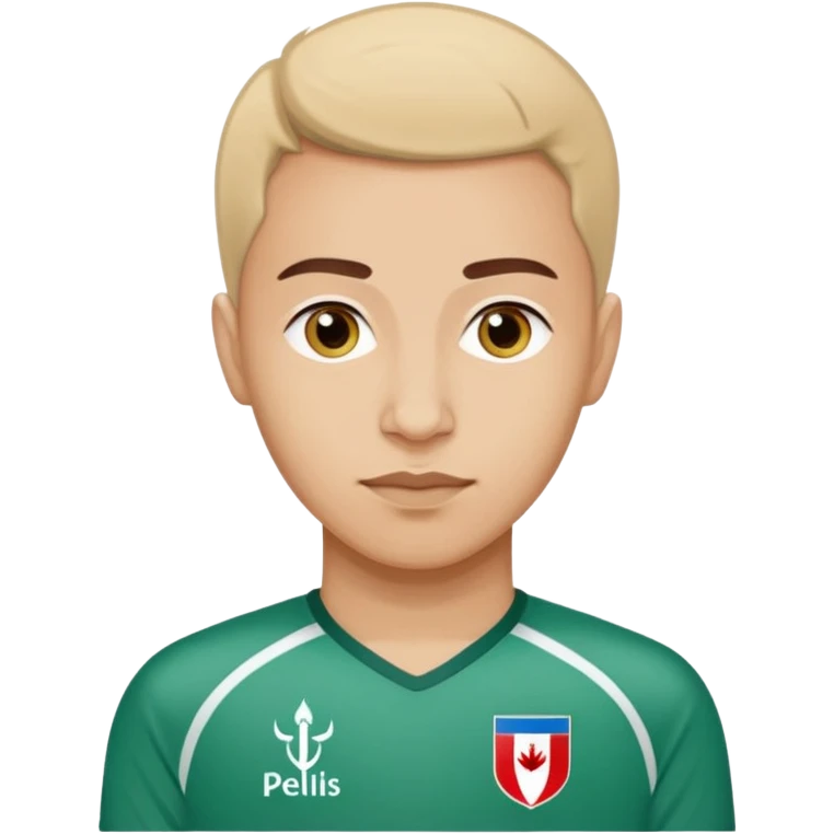 عکس مسی با لباس پرسپولیس تهران با لگو  emoji