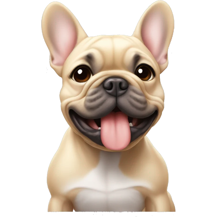 Frenchie kiss emoji