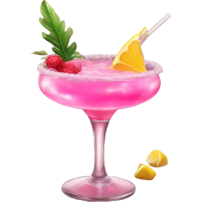 Table cocktail pink decoration fairy emoji