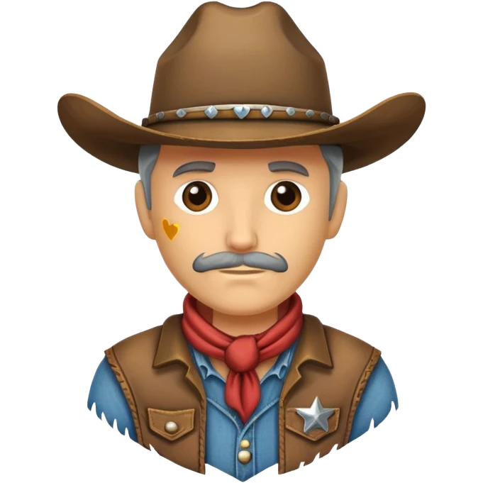cowboy heart emoji