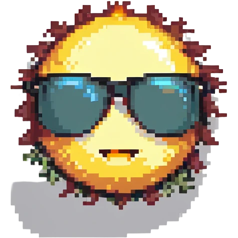 sun with sunglasses emoji
