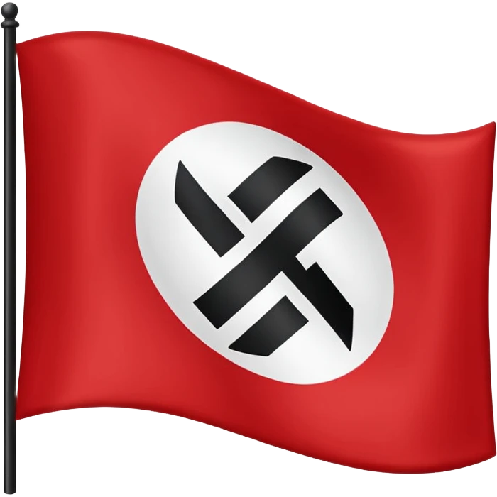 Hazme un emoji de la bandera nazi  emoji