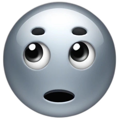 chrome drop with eyes emoji