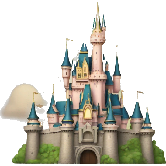 Disney castle emoji