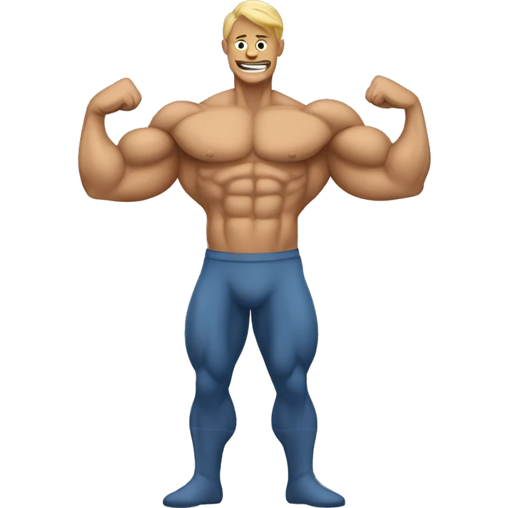muscle extension emoji