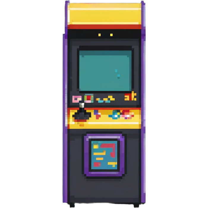 Retro arcade machine emoji
