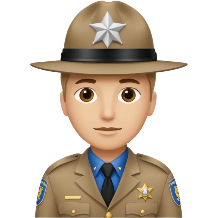 Washington state trooper emoji