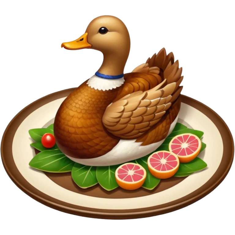 comida japonesa pato sin chef emoji