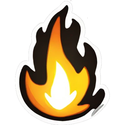 Logo of OCS en flamme  emoji